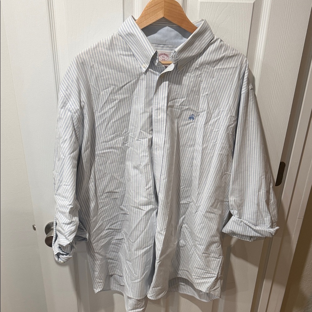 Brooks Brothers Light Blue Striped Shirt